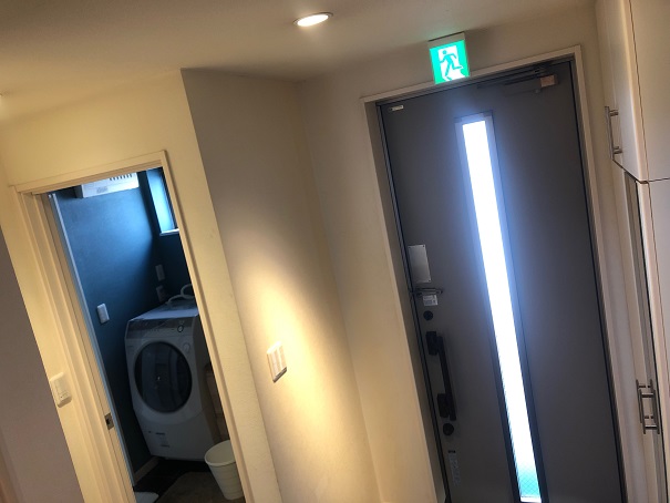 誘導灯設置後