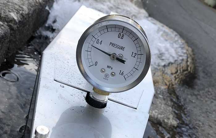 エポによる放水試験