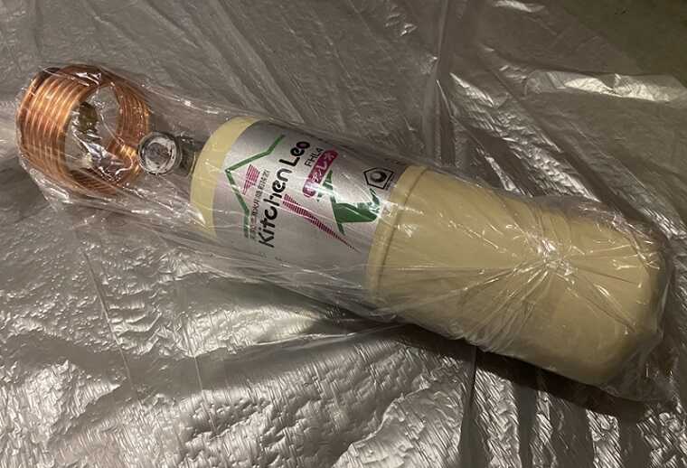 簡易自動消火器