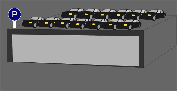 13項イ、駐車場