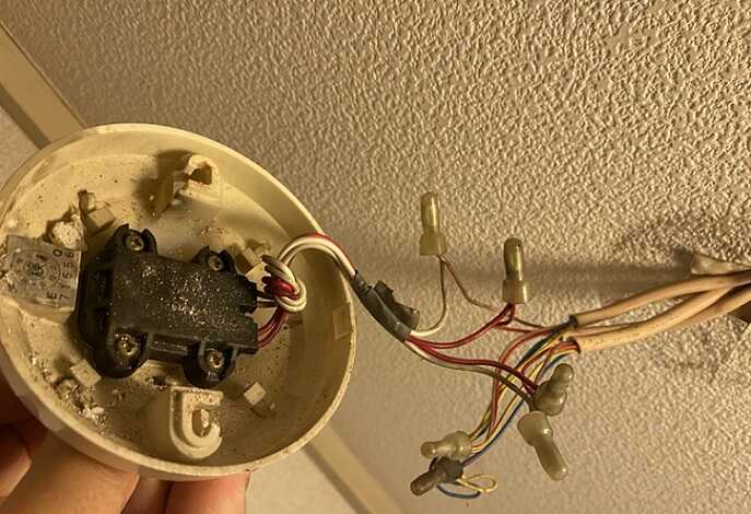 定温式スポット型工事画像