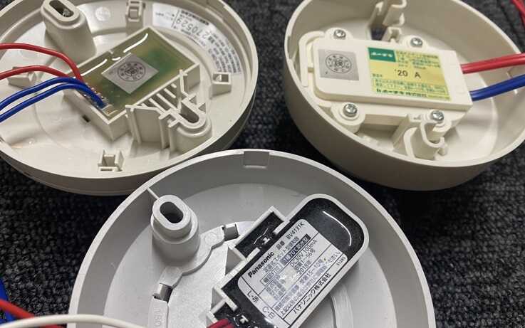 定温式スポット型防水タイプの感知器