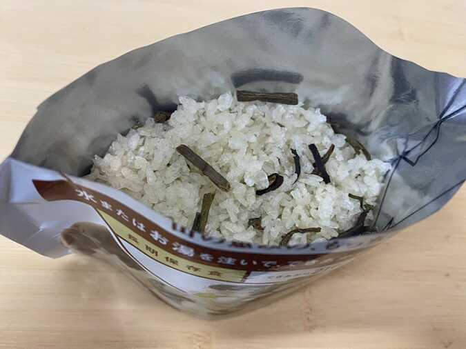 アルファ化米