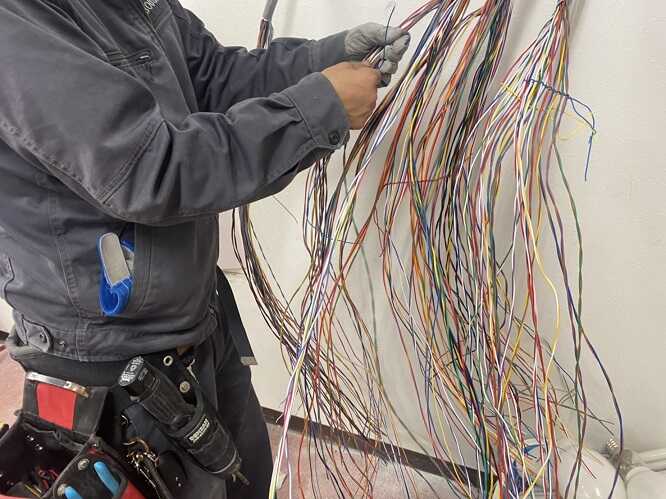 自動火災報知設備の幹線