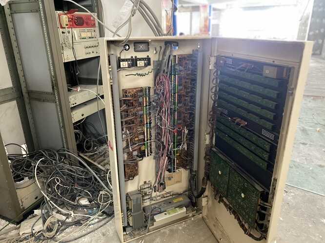 受信機撤去