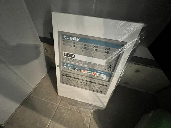 受信機設置前