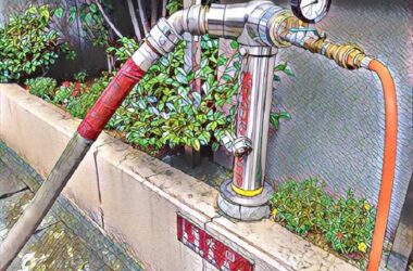 連結送水管送水口