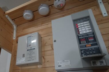 熱感知器衝撃実験風景画像