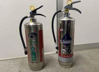 純水ベースの消火器
