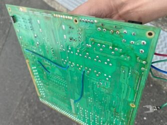 火災受信機の基盤交換