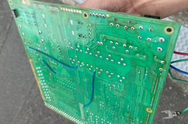 火災受信機の基盤交換